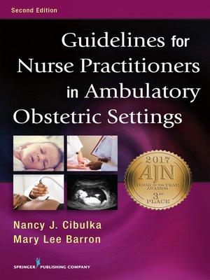 cover image of Guidelines for Nurse Practitioners in Ambulatory Obstetric Settings